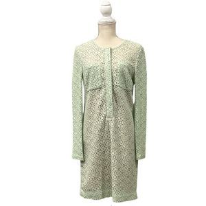 Sea Foam Green Lace Dress